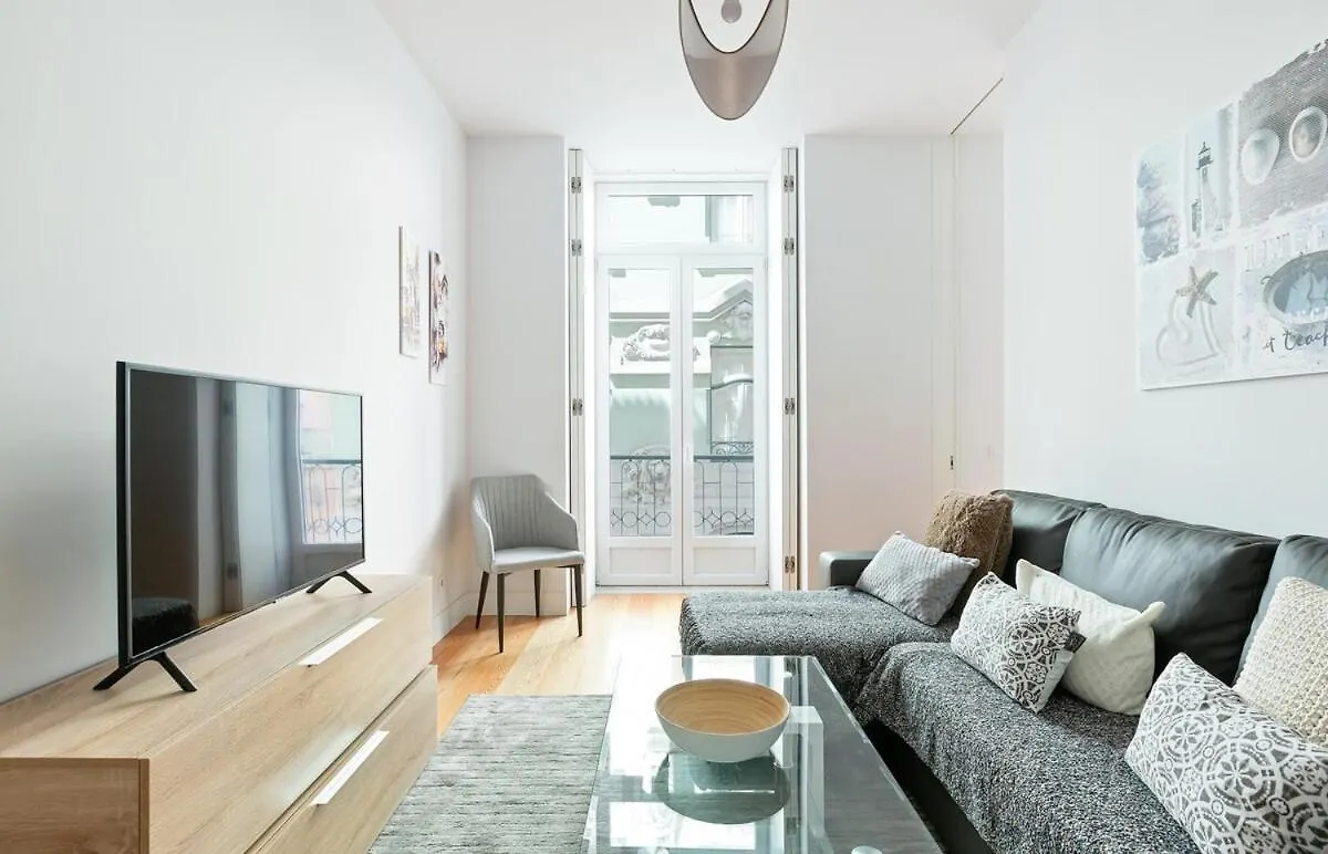 Spacious 1 Bedroom Apartment Near Baixa Lissabon 0*,  Portugal